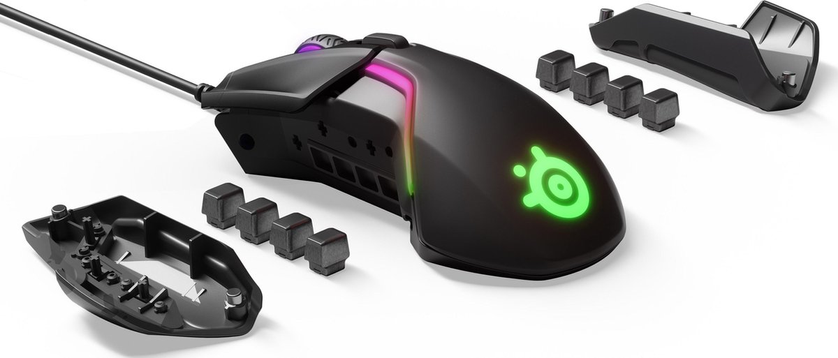 Steelseries Rival 600 - Optische Gaming Muis - 12000 Cpi - Zwart - afbeelding 8