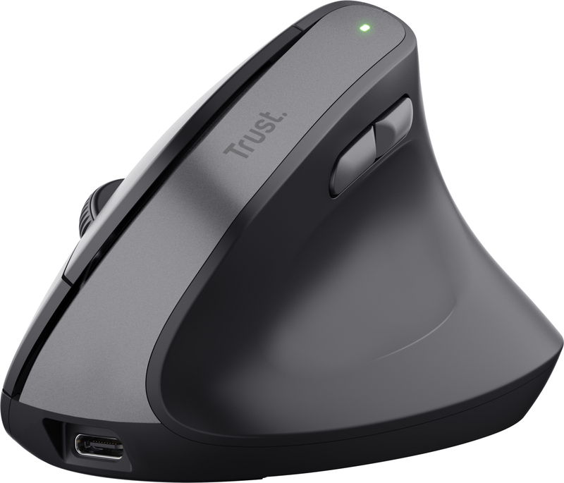 Trust bayo ii ergonomische muis vert 775891 2 orig - Trust Bayo V2 Draadloze Verticale Ergonomische Muis Zwart