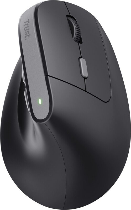 Trust bayo ii ergonomische muis vert 775891 - Trust Bayo V2 Draadloze Verticale Ergonomische Muis Zwart