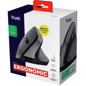 Bayo V2 Draadloze Verticale Ergonomische Muis Zwart - afbeelding 8