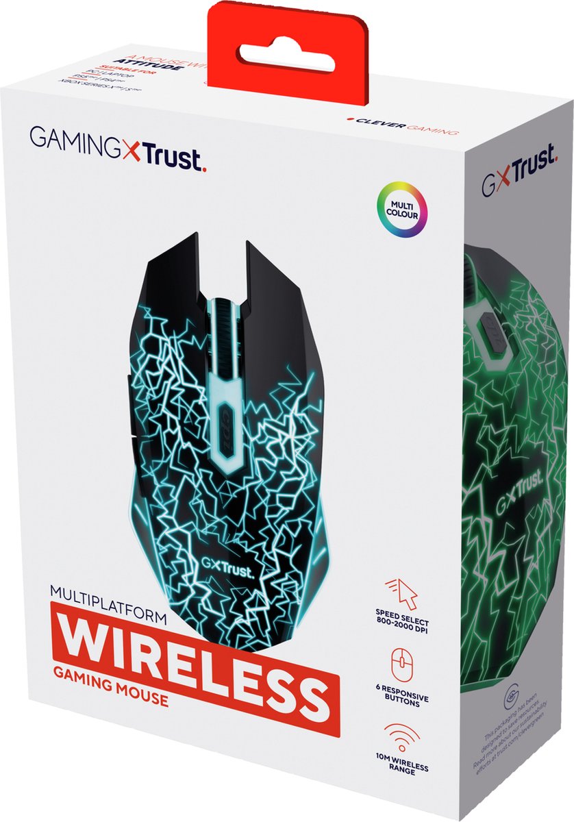 GXT 101P Gav Wireless Gaming Mouse - afbeelding 2