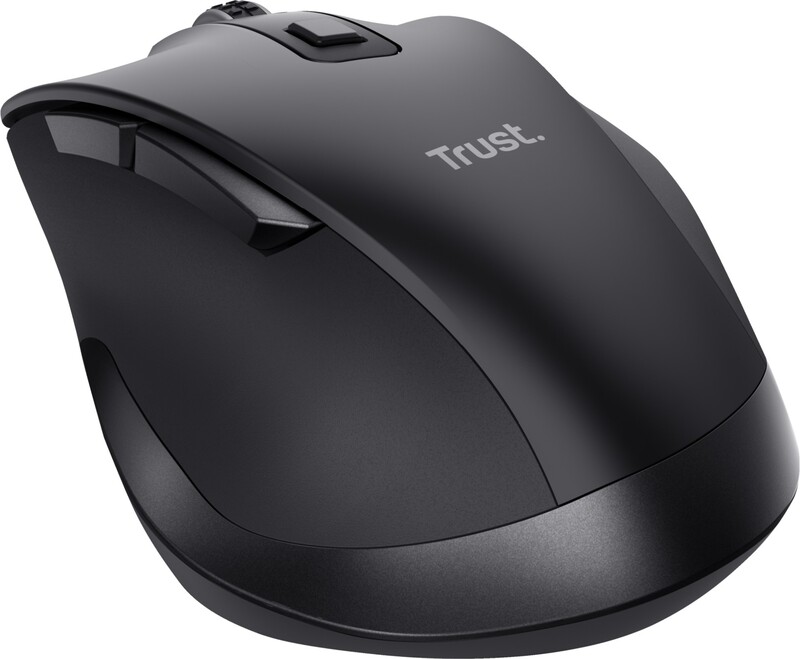 Trust fyda draadloze ergonomische zw 4 orig - Trust Fyda Wireless Ergonomic Muis