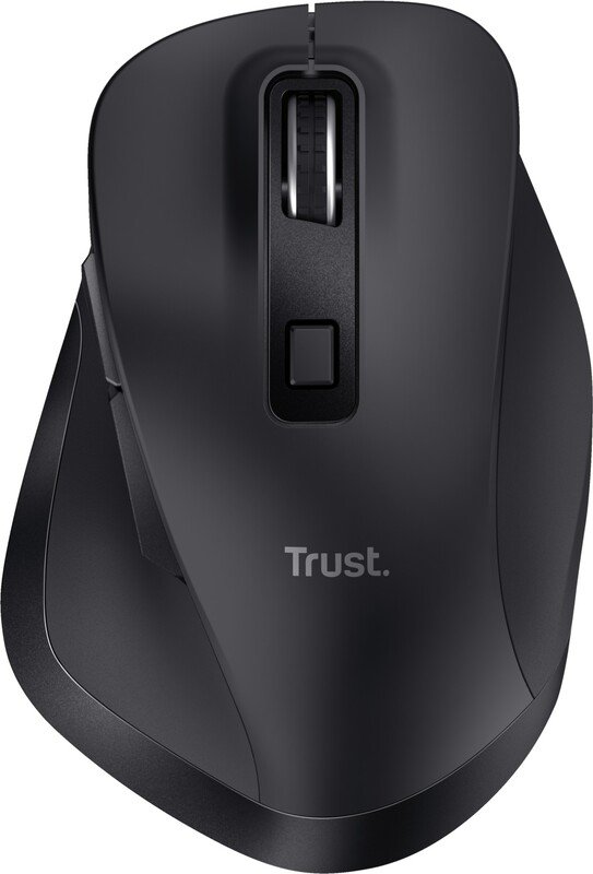 Trust fyda draadloze ergonomische zw - Trust Fyda Wireless Ergonomic Muis