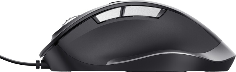 Trust fyda zwarte muis 2 orig - Trust Fyda Wired Muis
