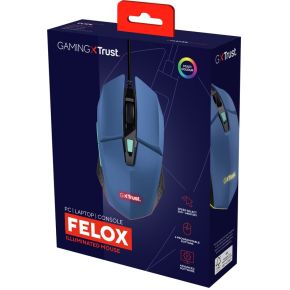 GXT 109B Felox Blauwe Gaming Muis - afbeelding 6