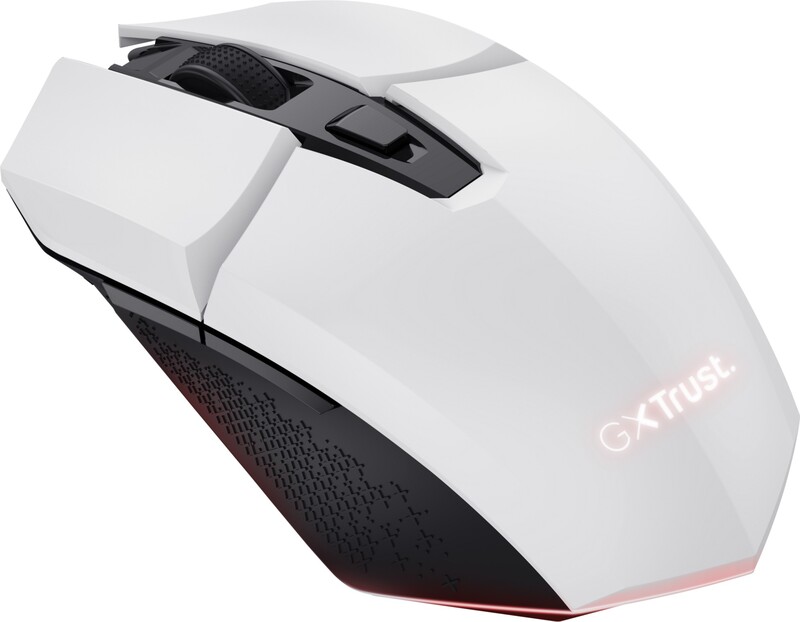 Trust gxt 110 felox draadloze muis m 4 orig - Trust GXT 110W Felox Wireless Gaming Muis - White