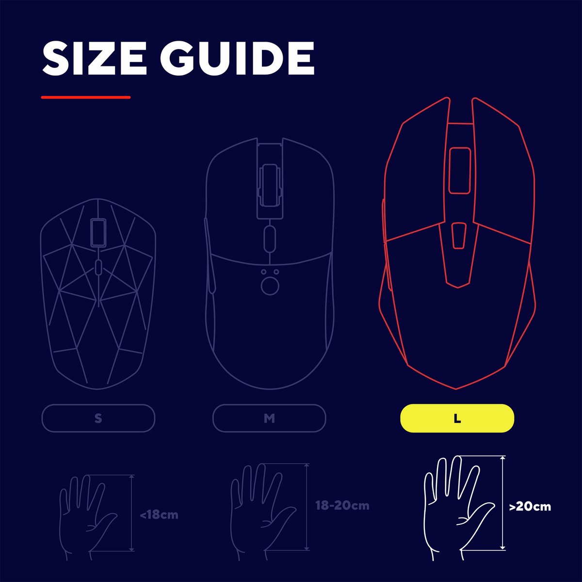 GXT 122 Felox+ Dual Wireless Illuminated Gaming Mouse - afbeelding 9