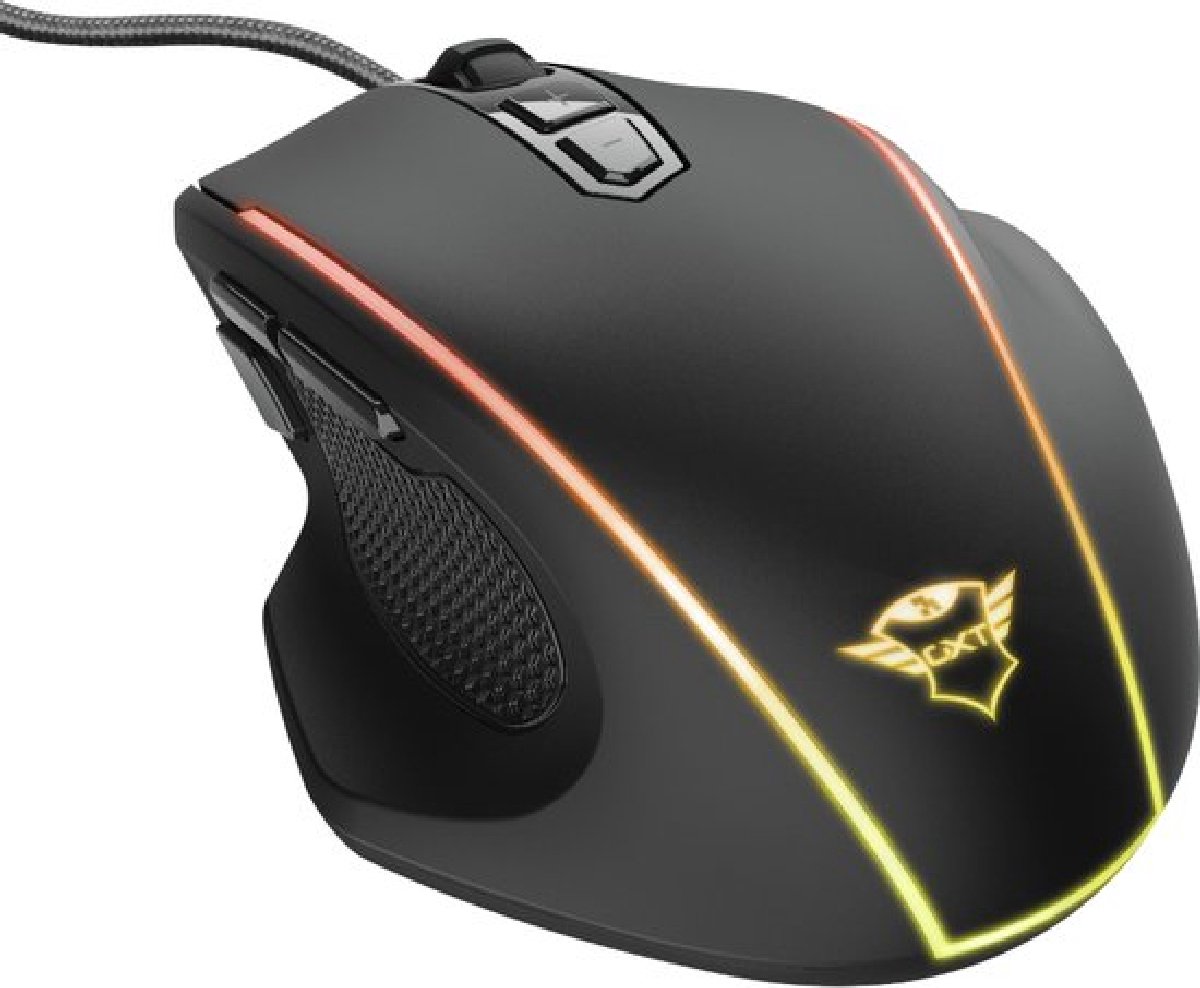 Trust Gxt 165 Celox - Rgb Gaming Muis - 10.000 Dpi - Zwart - afbeelding 7