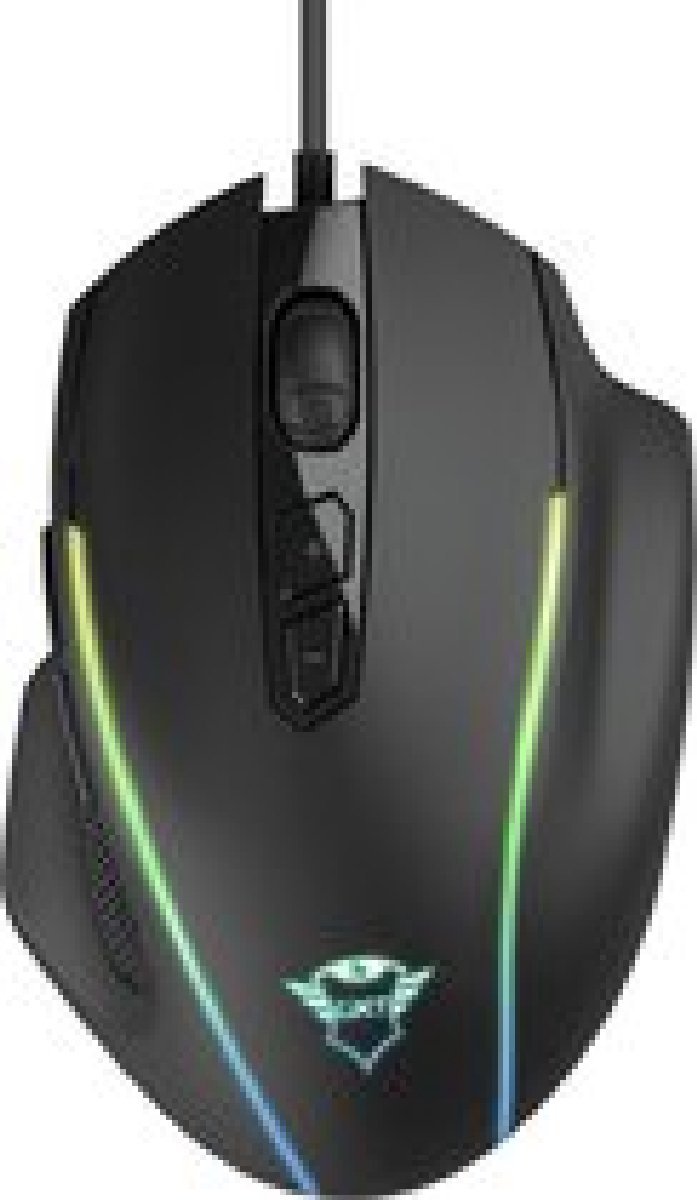 Trust Trust Gxt 165 Celox - Rgb Gaming Muis - 10.000 Dpi - Zwart