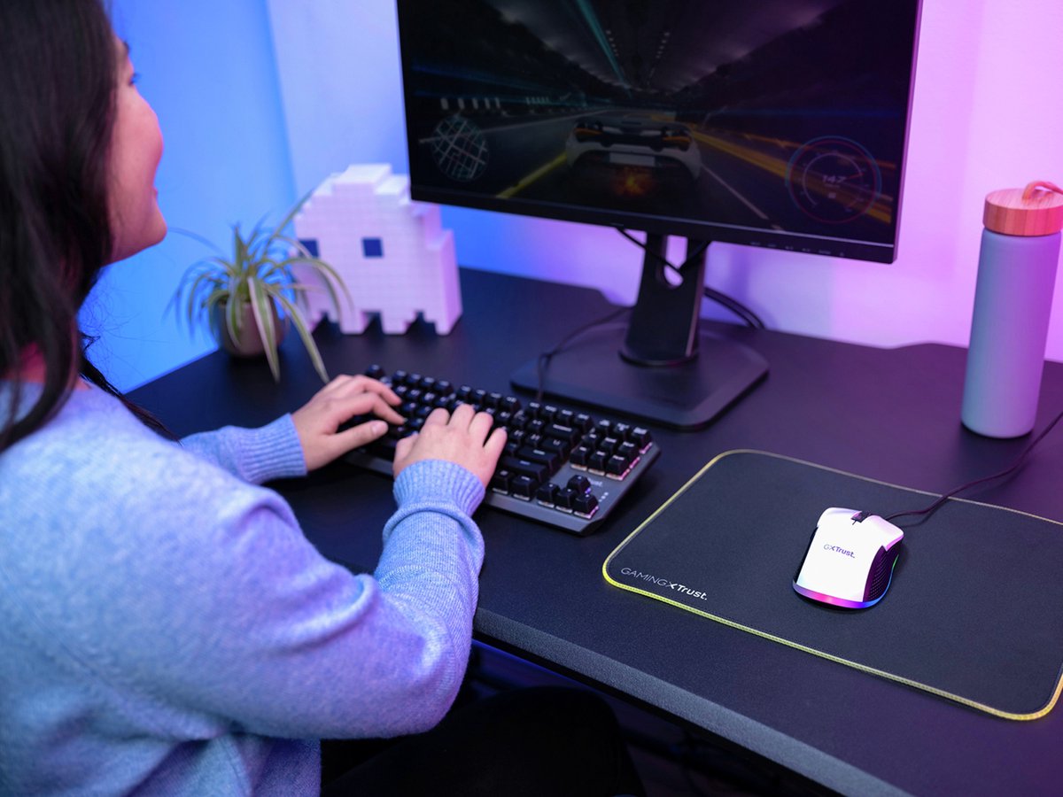 Trust Gxt 922W Ybar Gaming Muis - 7200 Dpi - Rgb Verlichting - Usb Bedrade - afbeelding 9