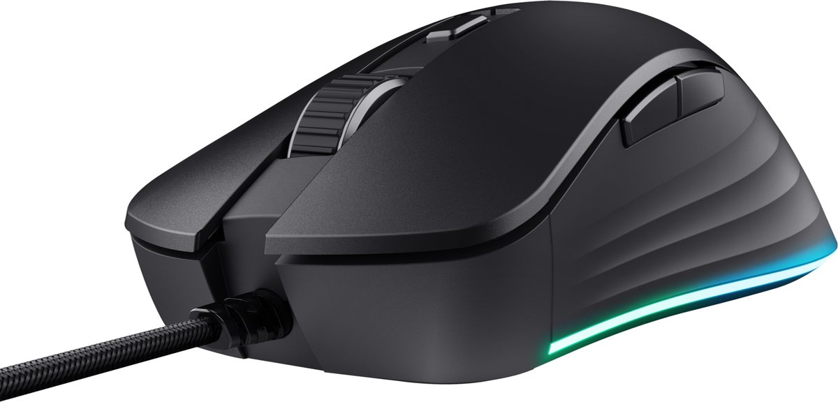 Trust Gxt 924 Ybar+ - Pro Gaming Muis - Rgb Verlichting - 25600 Dpi - Zwart - afbeelding 6