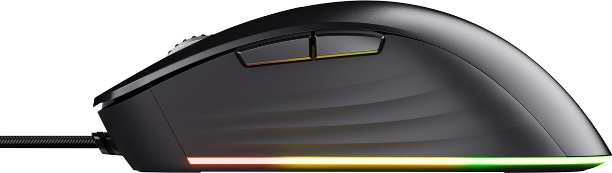 Trust Gxt 924 Ybar+ - Pro Gaming Muis - Rgb Verlichting - 25600 Dpi - Zwart - afbeelding 7