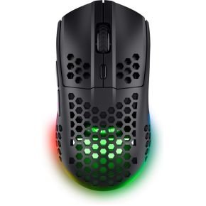 Trust Trust Gxt929 Helox - Draadloze Gaming Muis - Ultra Licht - Rgb Verlichting - 4800 Dpi - Zwart