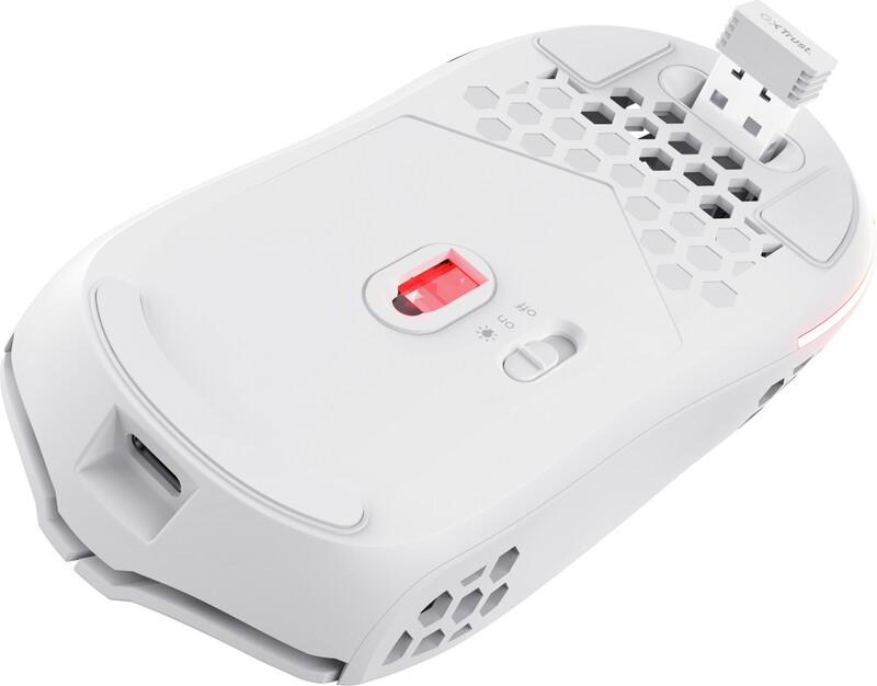 Trust gxt 929w helox draadloze witte 5 orig - Trust GXT 929W Helox Wireless Gaming Muis - White