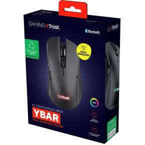 Gxt931 Ybar - Draadloze - Multi Connect - Bluetooth & Usb - - - Rgb - Zwart Muis (Black) - afbeelding 7