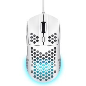 Trust Trust Gxt929W Helox - Gaming Muis - Ultra Licht - Rgb Verlichting - 6400 Dpi - Bedraad - Zwart