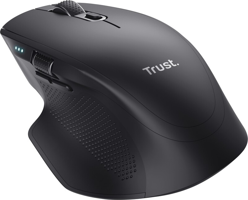 Trust ozaa draadloze muis multi devi 775895 2 orig - Trust Ozaa+ Draadloze Zwarte Multi-Connect Muis
