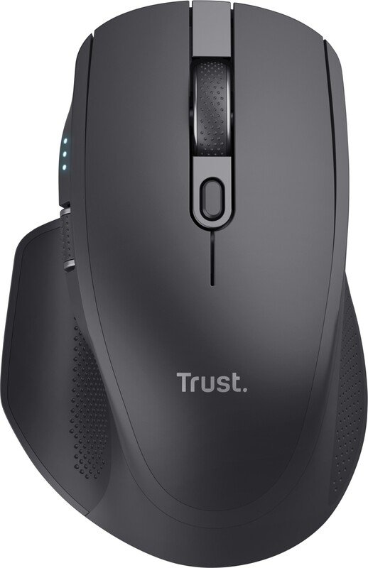 Trust ozaa draadloze muis multi devi 775895 - Trust Ozaa+ Draadloze Zwarte Multi-Connect Muis