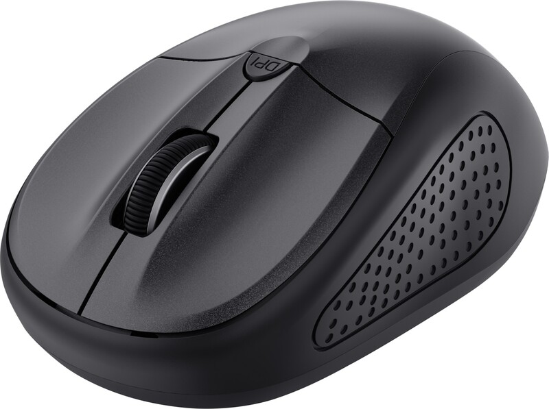 Trust primo draadloos bluetooth zwar 3 orig - Trust Primo Bluetooth Wireless Mouse 1600 DPI - Black