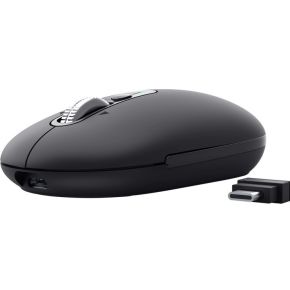 Seron Slim Multi-Wireless Hyperscroll Mouse Black - afbeelding 2