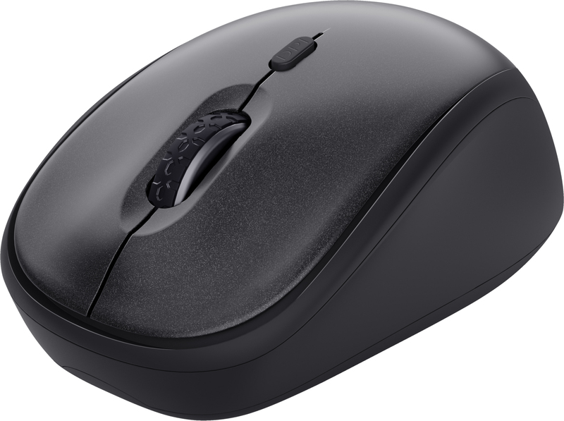 Trust tm 201 draadloze muis 2 orig - Trust TM-201 RF Draadloos 1600 DPI Optisch Muis - Zwart