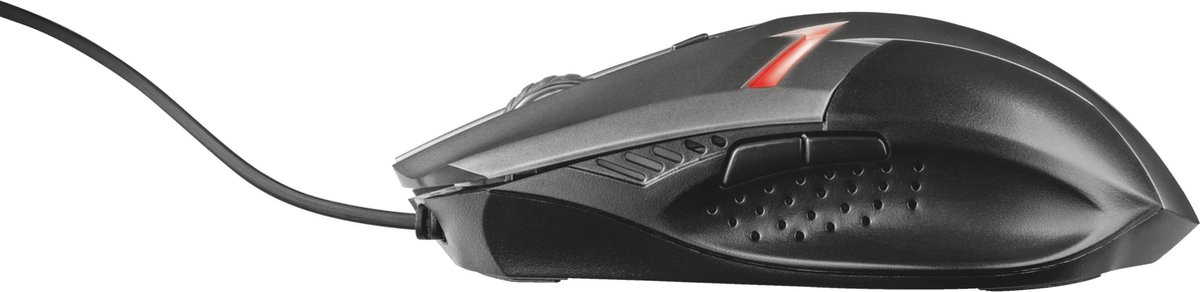 Trust Ziva Gaming Mouse Muis Gamen Rechtshandig Usb Type-A 2000 Dpi - afbeelding 3