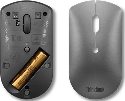 Wireless mouse lenovo thinkbook grey 4 orig - Lenovo ThinkBook Bluetooth Silent Muis
