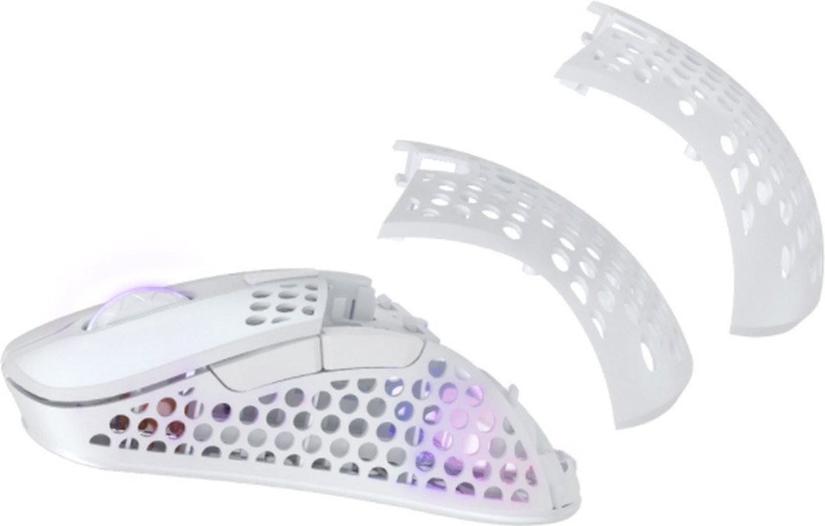 Xtrfy M4 Draadloze Rgb Gaming Muis - Wit - afbeelding 5