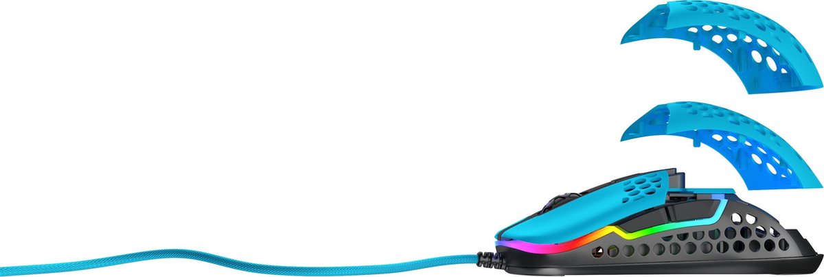 Xtrfy M42 Ultra Light Gaming Muis - Blauw - afbeelding 6
