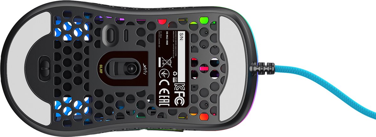 Xtrfy M42 Ultra Light Gaming Muis - Blauw - afbeelding 7