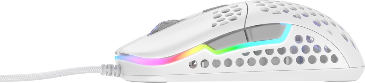M42 RGB Ultra-Light Gaming Mouse - White - afbeelding 3