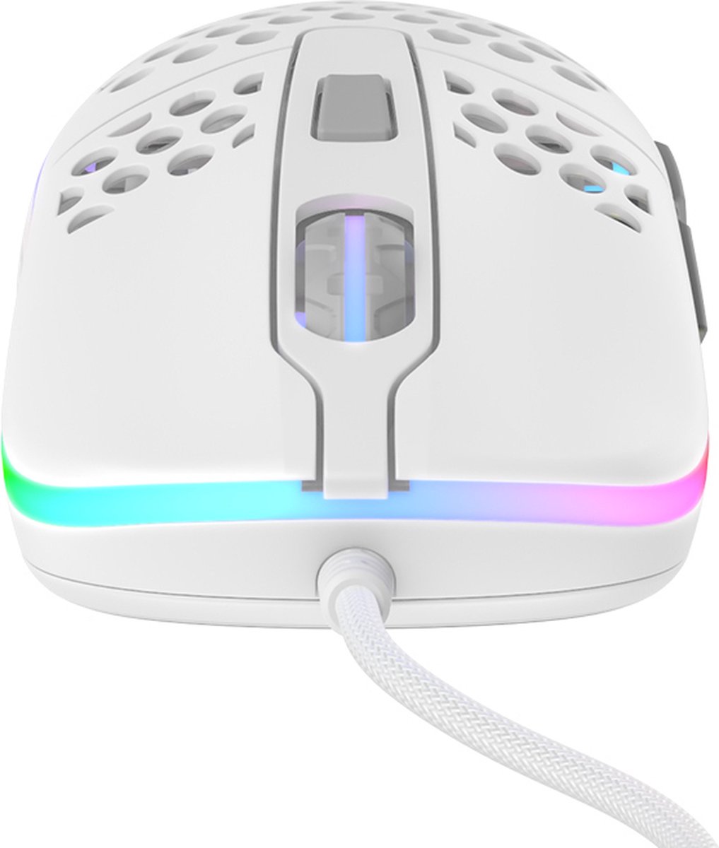 M42 RGB Ultra-Light Gaming Mouse - White - afbeelding 4