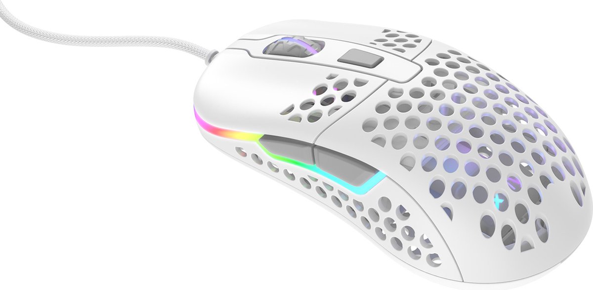 M42 RGB Ultra-Light Gaming Mouse - White - afbeelding 8