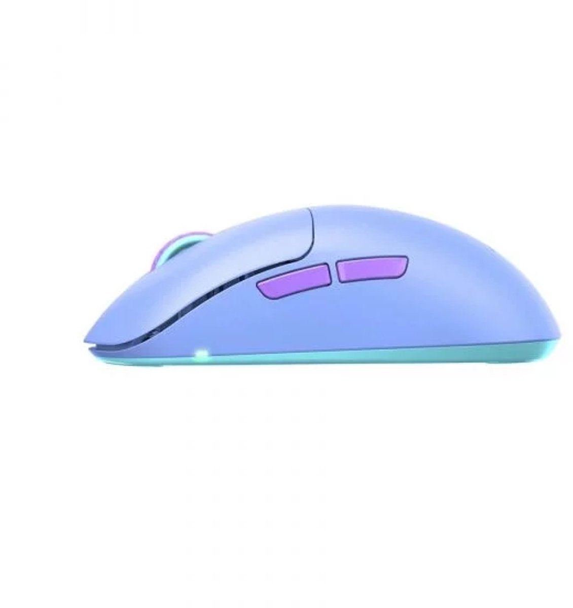 M8 Wireless Ultra-Light Gaming Muis Frosty Purple met Pixart 3395 Sensor en 26.000 DPI - afbeelding 9