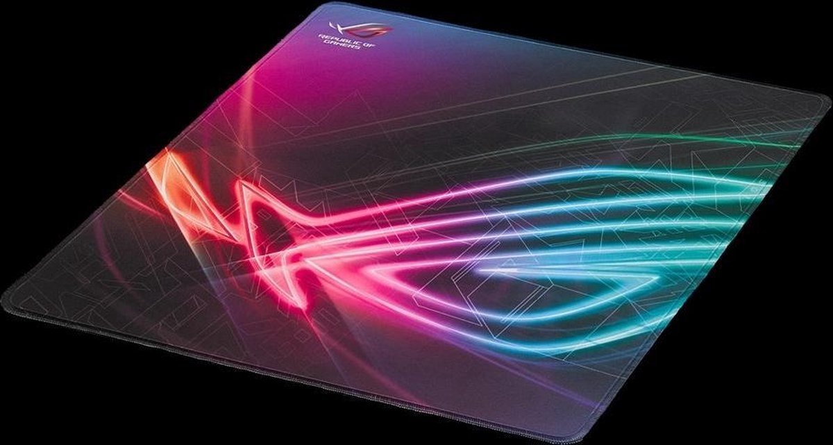Asus rog strix edge multi kleuren g 10 orig - ASUS ROG Strix Edge Multi Kleuren Game-Muismat 40x45 cm Muismat
