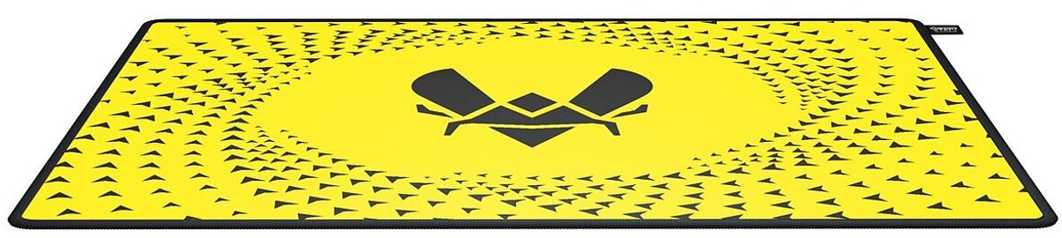 Cherry xtrfy gp5 vitality yellow game 2 orig - CHERRY Xtrfy Gp5 Vitality Yellow Game-Muismat 46x40 cm Muismat