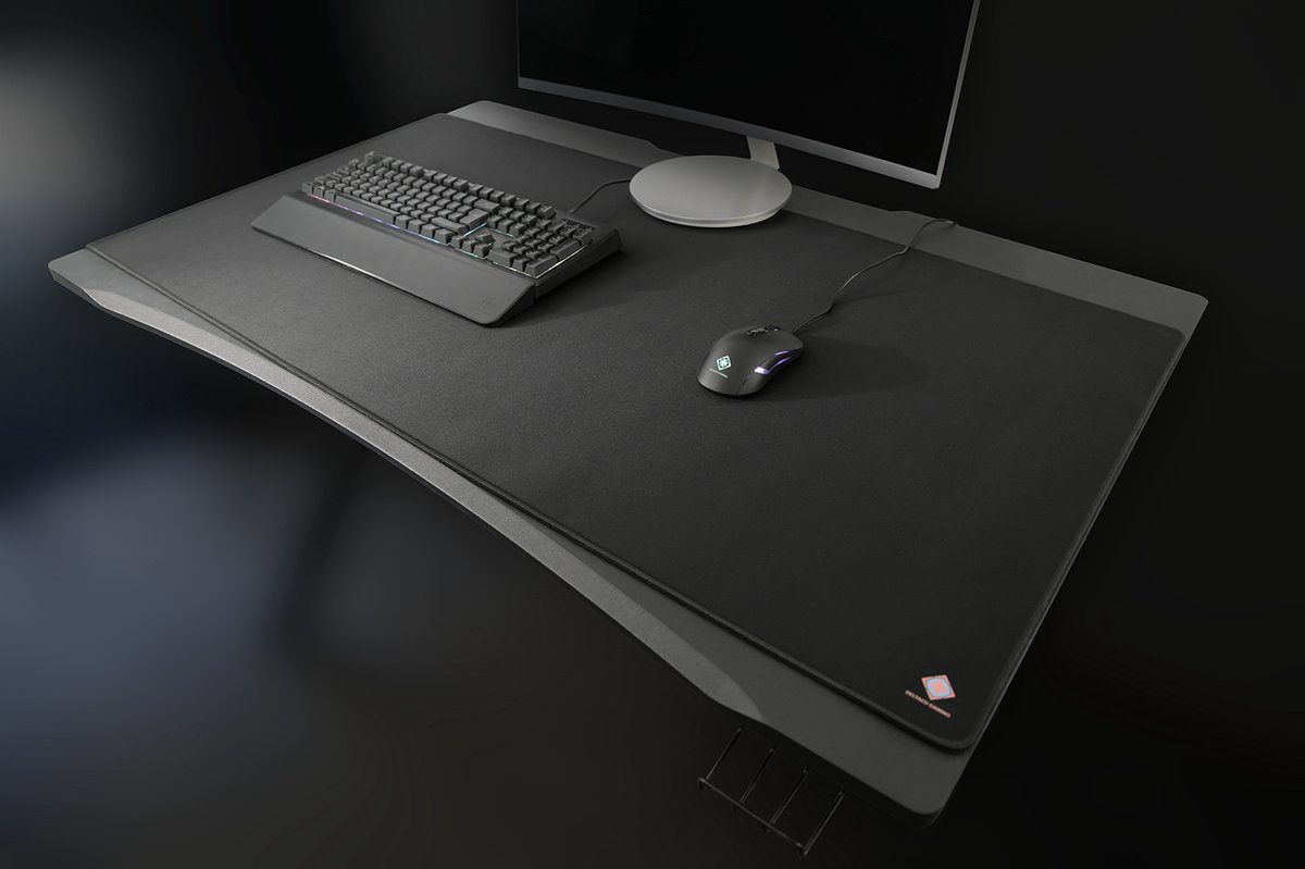 Deltaco gam 081 antislip muismat xxl 1 4 orig - Deltaco Gam-081 Antislip Gaming Muismat 120x60 cm Bureaumat (zwart)