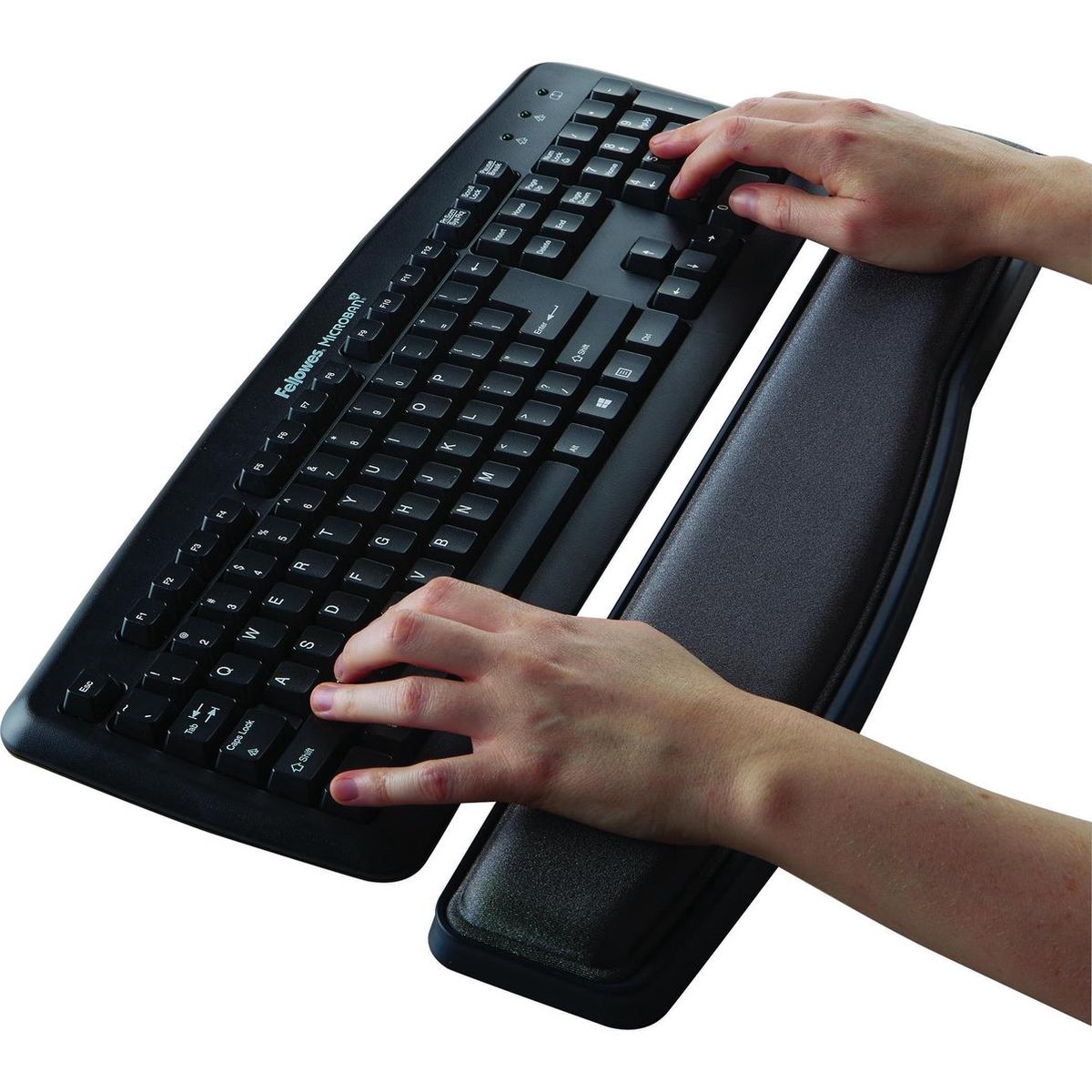 Fellowes polssteun toetsenbord premium 7 orig - Fellowes Polssteun Toetsenbord Premium Gel, 53,8x11 cm Muismat (grijs)