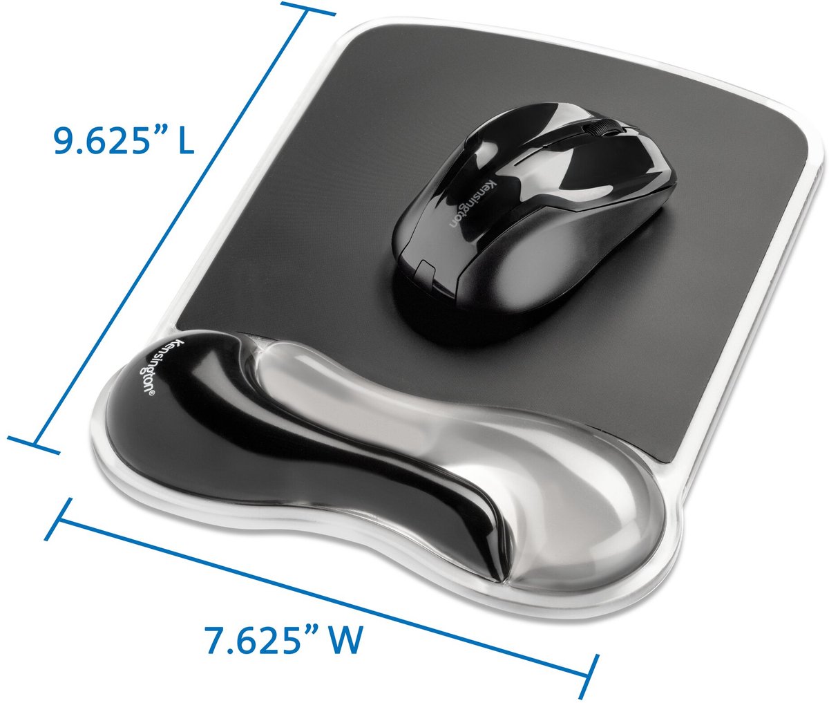 Kensington duo gel ergonomische muismat m 9554748 2 orig - Kensington Duo Gel Ergonomische 19,3x24,4 cm Muismat