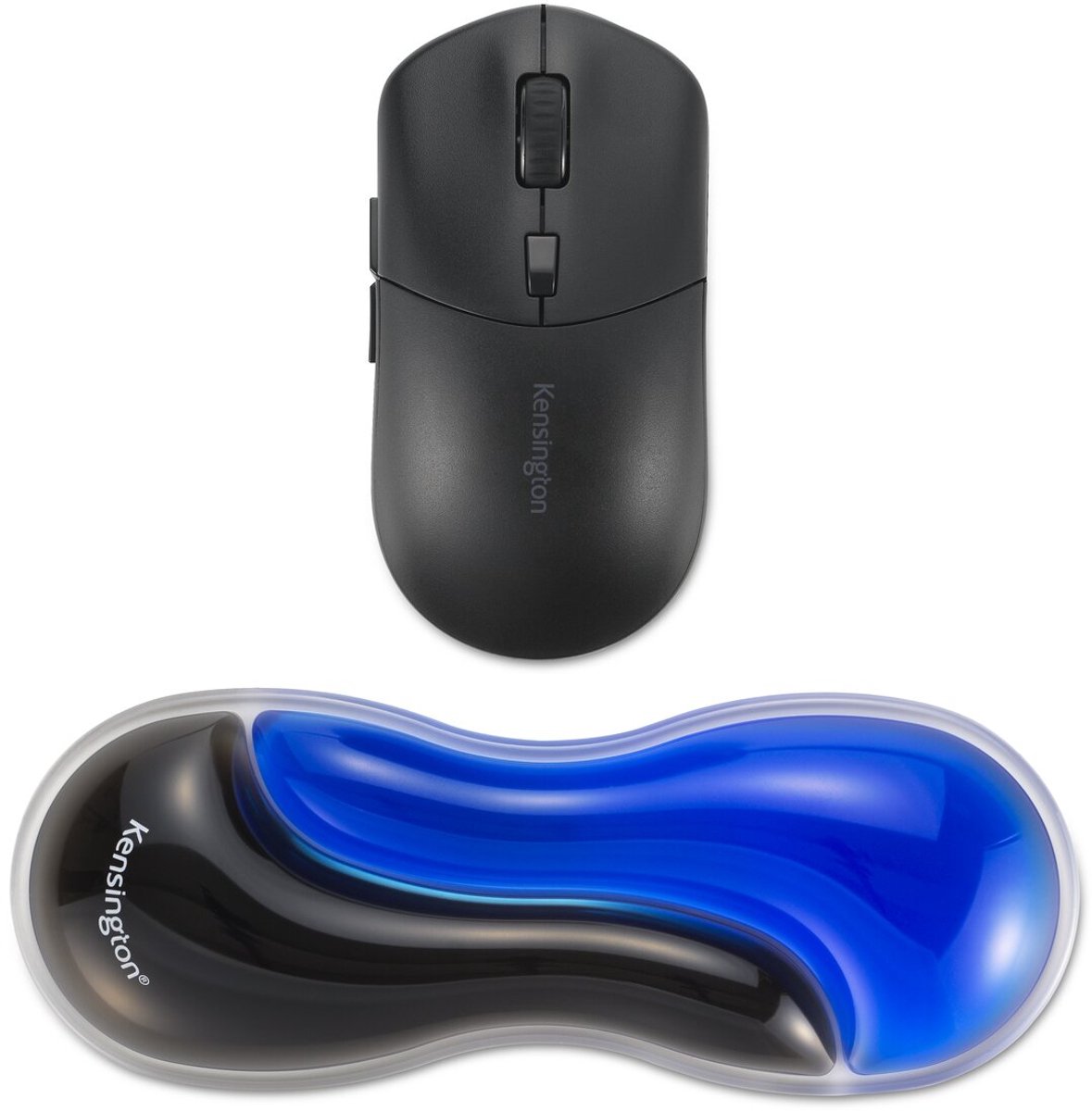 Kensington slim ergonomische duo gel muis 9554841 8 orig - Kensington Slim Ergonomische Duo Gel 19,5x7,5 cm Muismat (zwart)