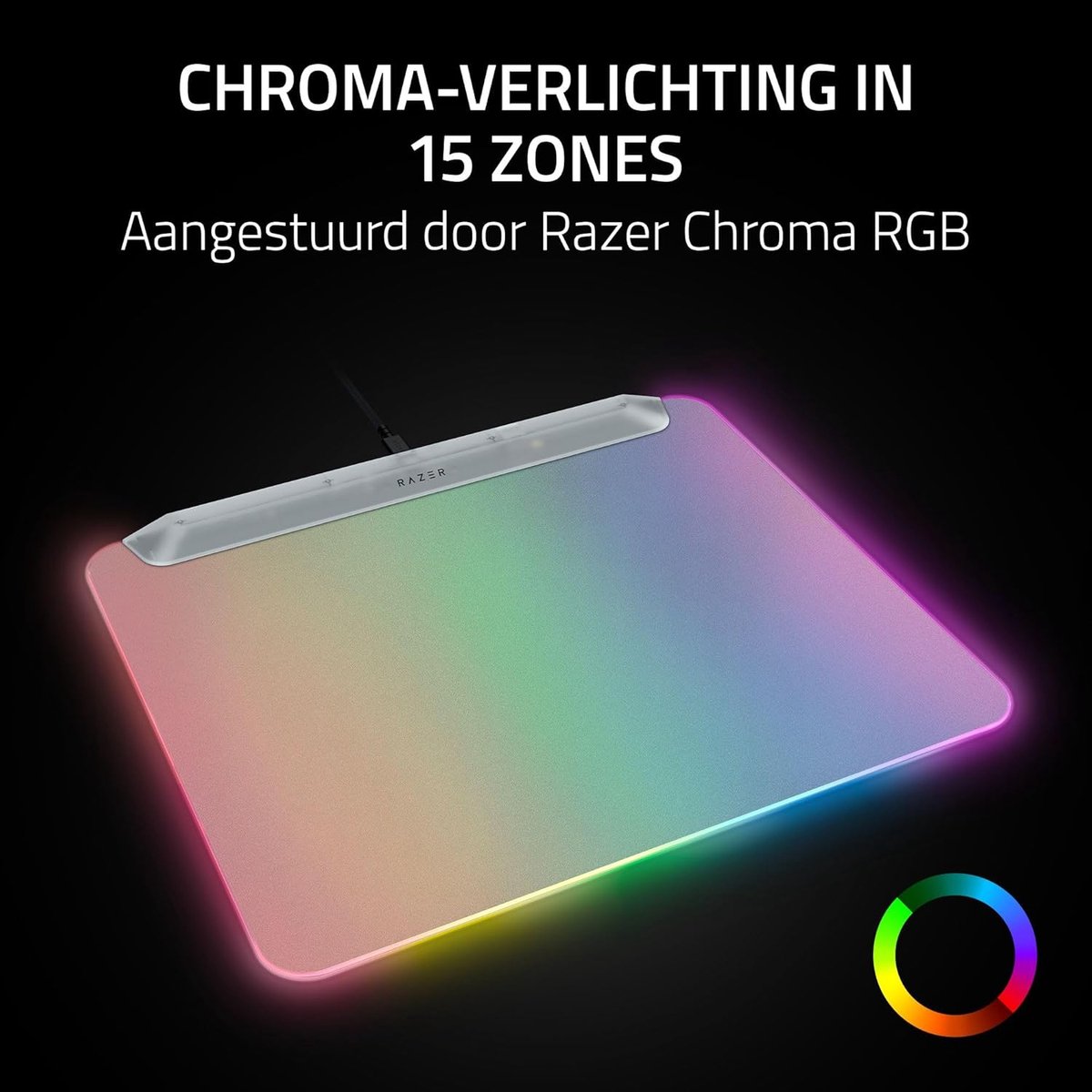 Razer firefly v2 pro muismat antisli 8 orig - Razer Firefly V2 Pro 36x31 cm Muismat (wit)