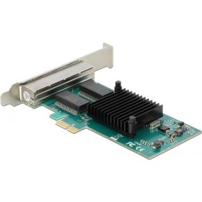 PCI Express x1 Card 4 x Gigabit LAN - afbeelding 2