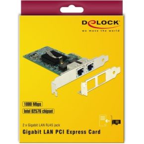 PCI Express x1 Network Card Gigabit LAN 2 x RJ45 - afbeelding 6