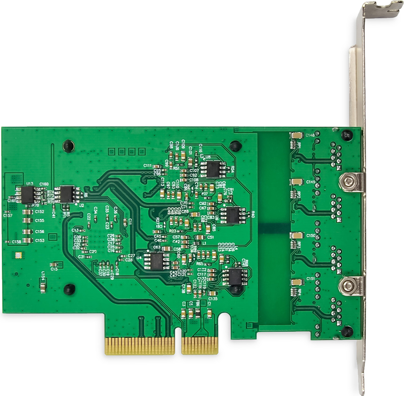Digitus dn 10136 netwerkkaart 2 5 gbit 2 orig - Digitus 4 Port, RJ45, PCI Express Netwerkkaart