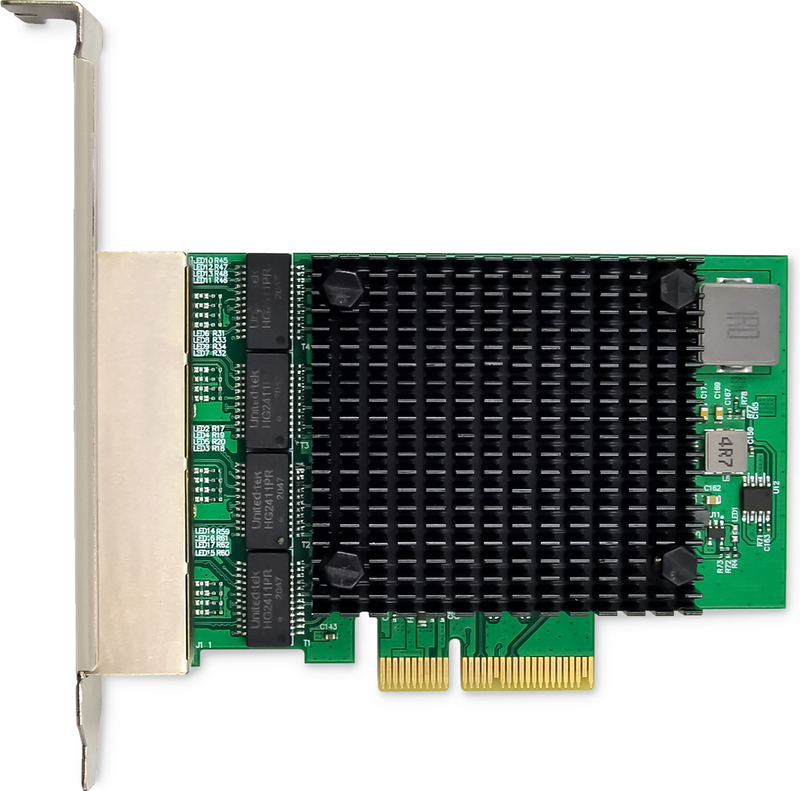 Digitus dn 10136 netwerkkaart 2 5 gbit 3 orig - Digitus 4 Port, RJ45, PCI Express Netwerkkaart