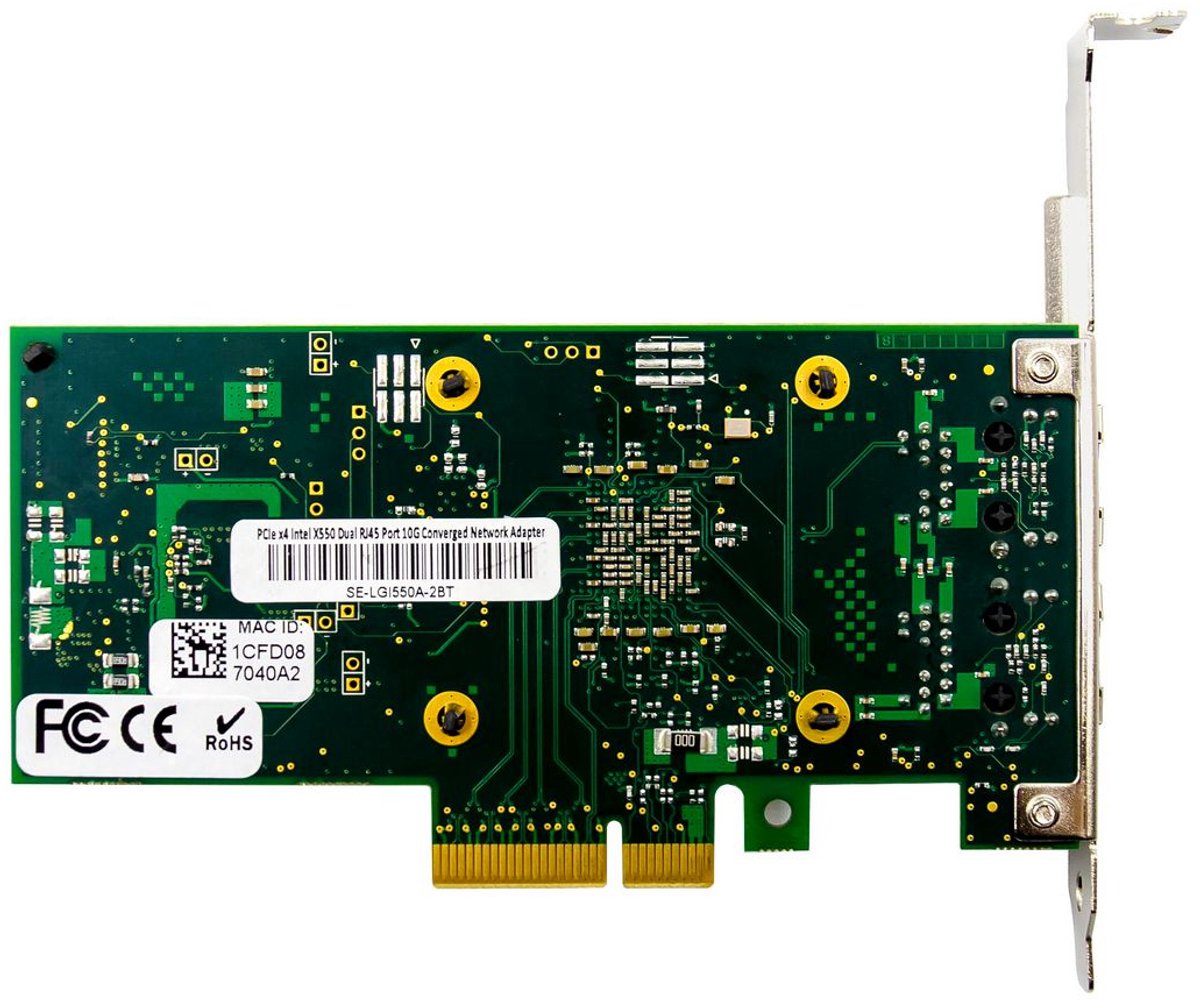 Microconnect mc pciex4 x550 t2 d netwerkkaa 2 orig - MicroConnect Intel X550-T2 10GbE Netwerkkaart