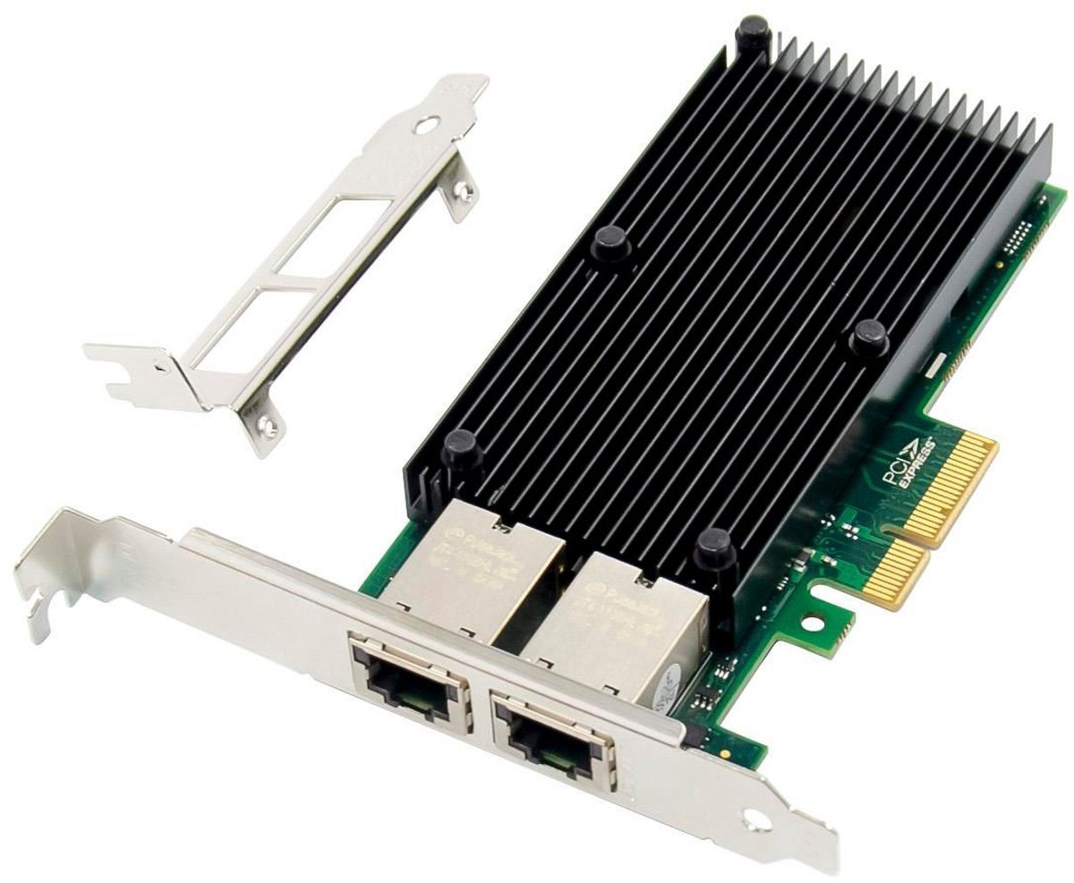 MicroConnect Intel X550-T2 10GbE Netwerkkaart