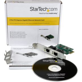StarTech.com 2-Poorts Gigabit Ethernet PCI Express Netwerkkaart - afbeelding 5