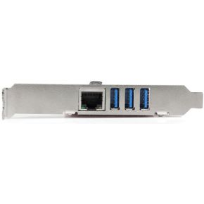 StarTech.com 3-Poorts PCI Express USB 3.0 Kaart + Gigabit Ethernet - afbeelding 3