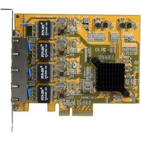 StarTech.com 4-Port PCIe Gigabit Network Adapter Card - afbeelding 2